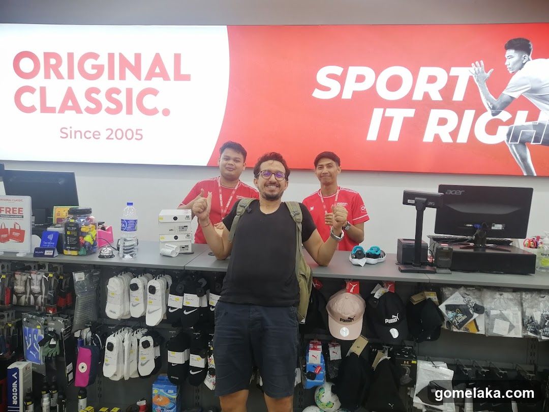 Store Interior with Staff and Merchandise