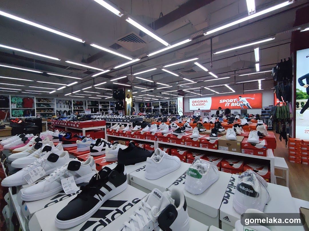 Retail Shoe Store Interior