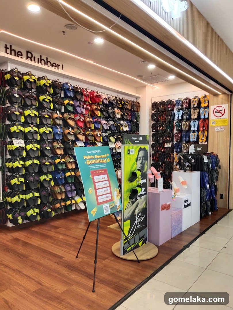 Flip-Flop Store Interior