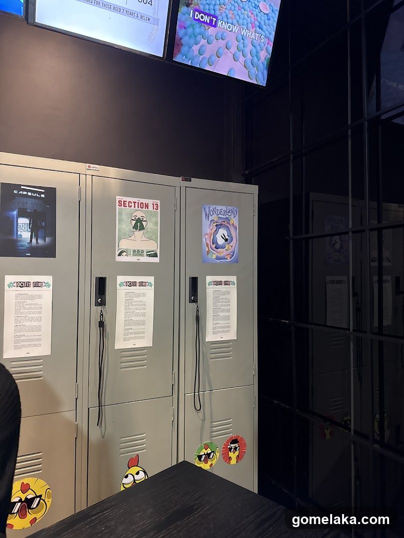 Locker Area Interior