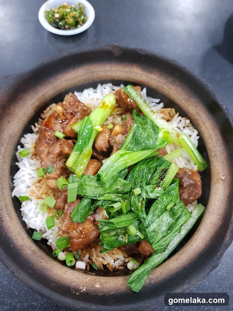 Food Dish in Clay Pot