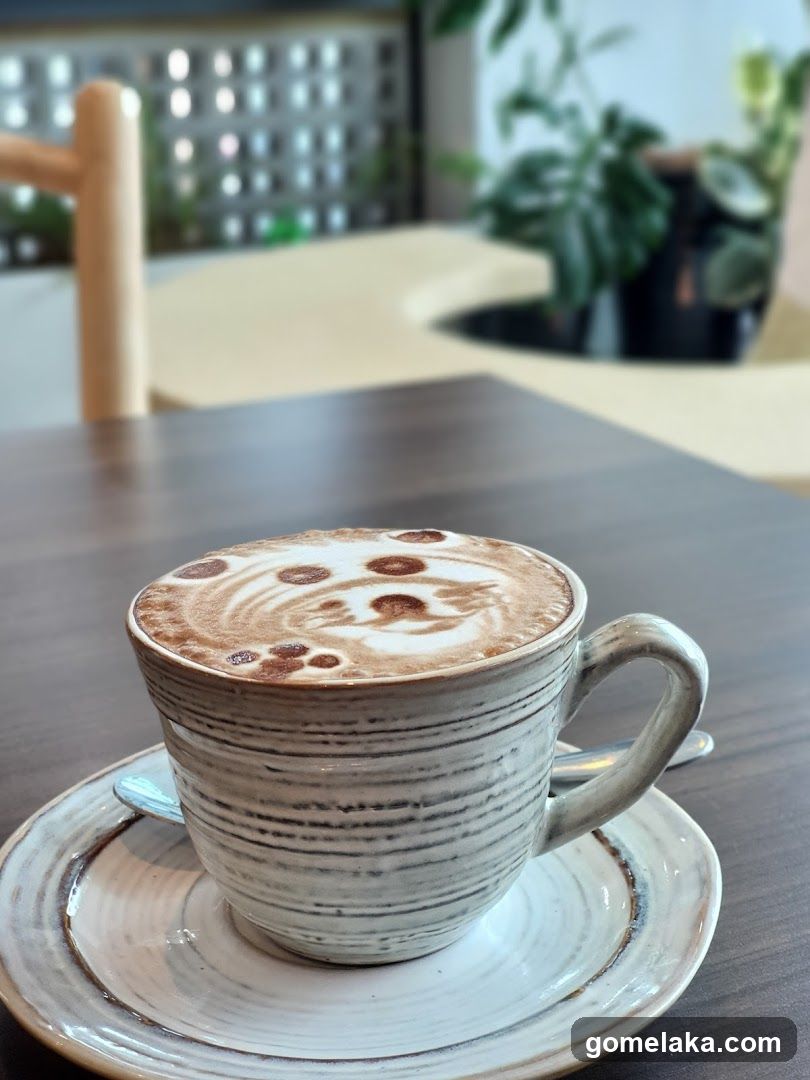 Coffee Cup with Latte Art