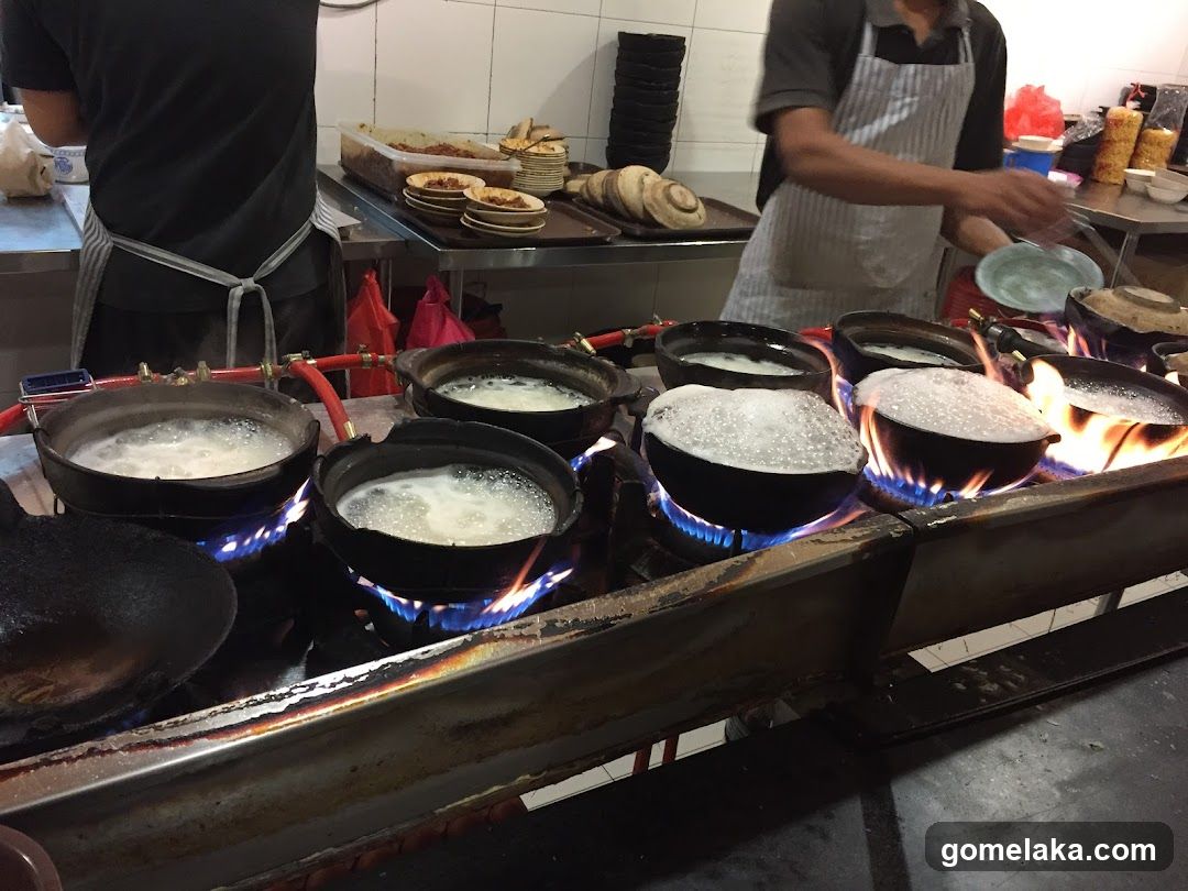 Kitchen Interior with Food Preparation