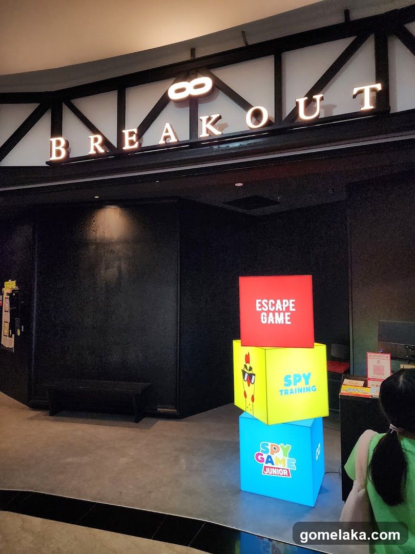 Breakout Game Center Entrance