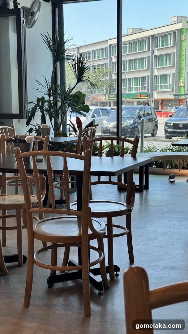 Interior of a café or restaurant