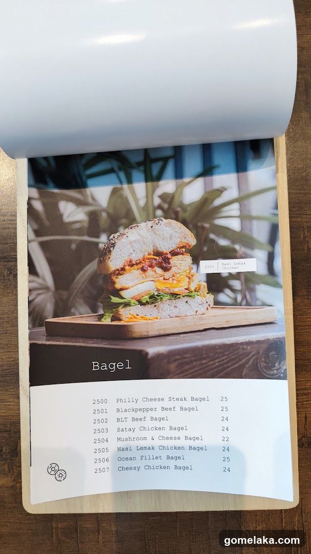 Bagel Menu