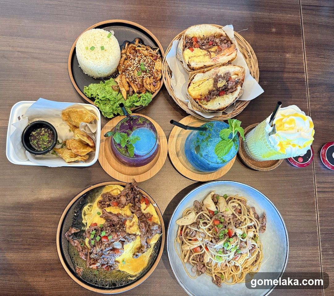 Tabletop Food Spread