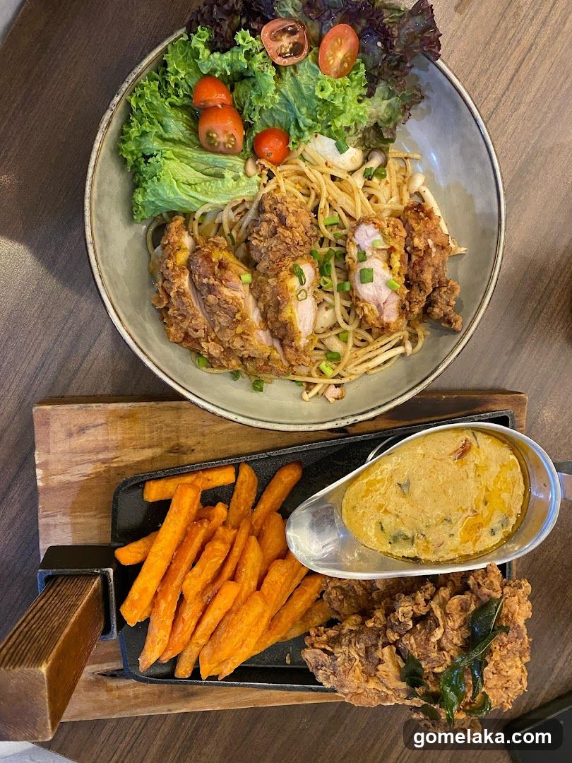 Food Plate and Side Dish