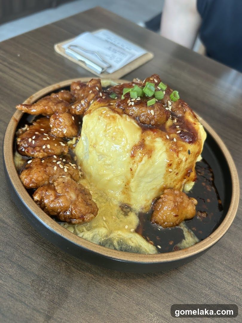 Food dish on table