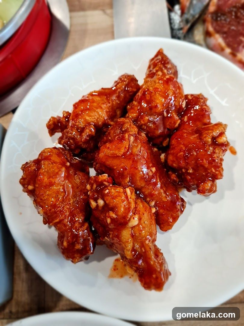 Glazed Chicken Wings