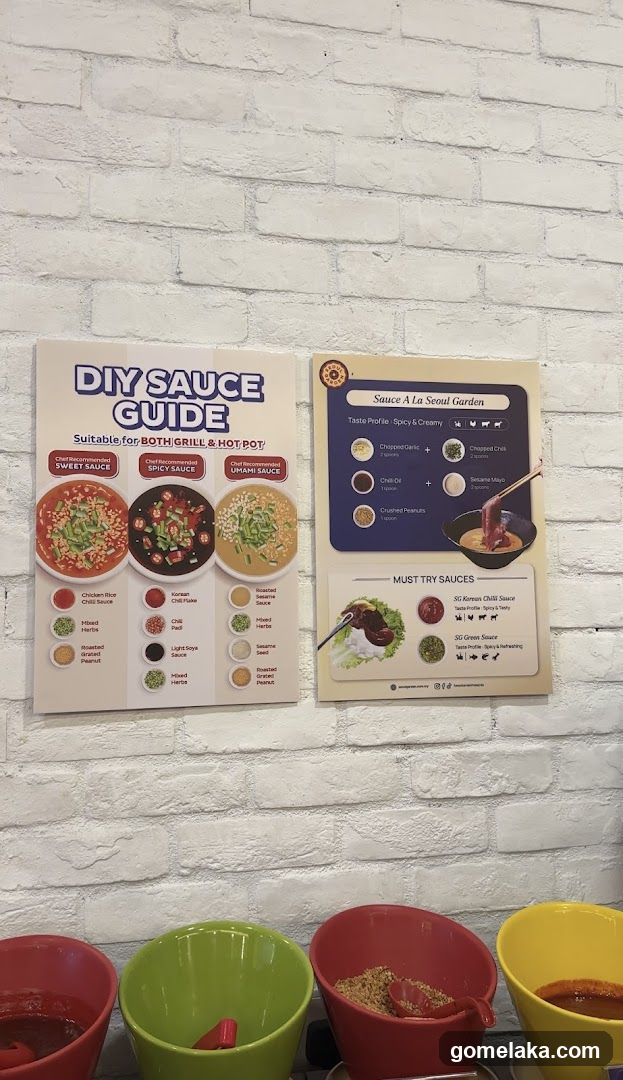 DIY Sauce Guide and Sauce A La Seoul Garden Poster