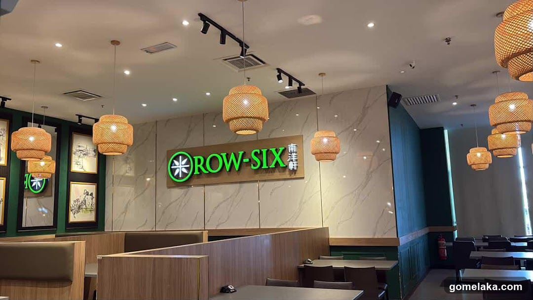 Row-Six Restaurant Interior