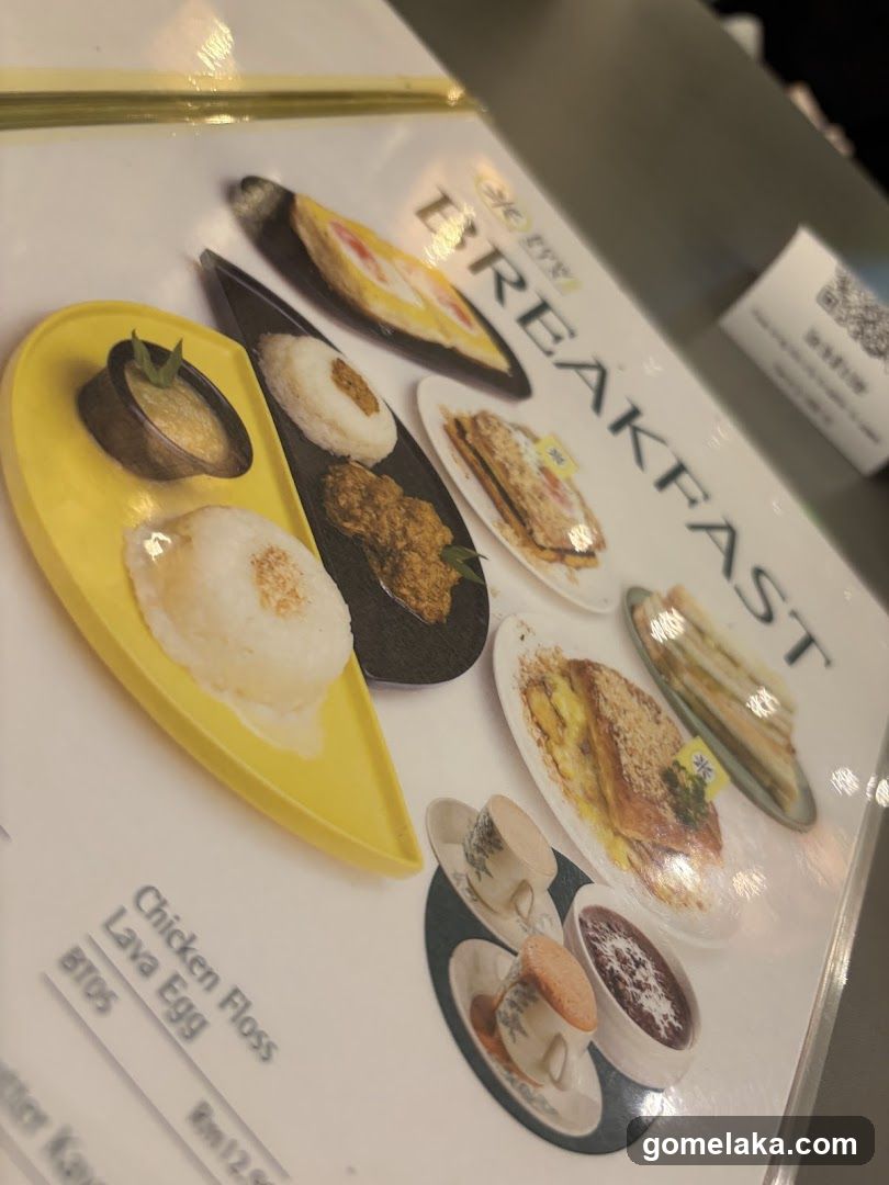 Breakfast Menu
