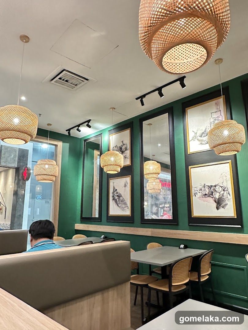Interior of a restaurant