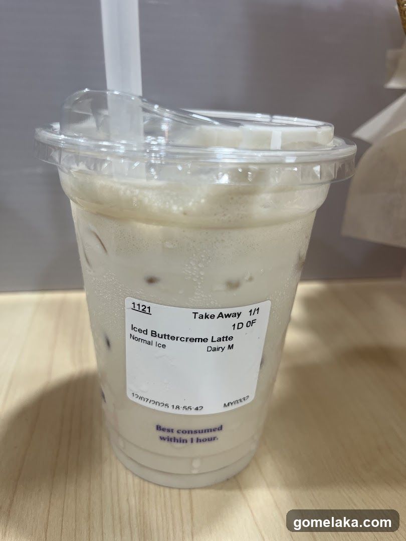 Iced Buttercream Latte