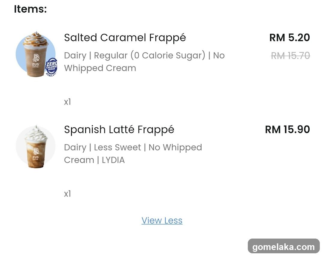 Order Summary