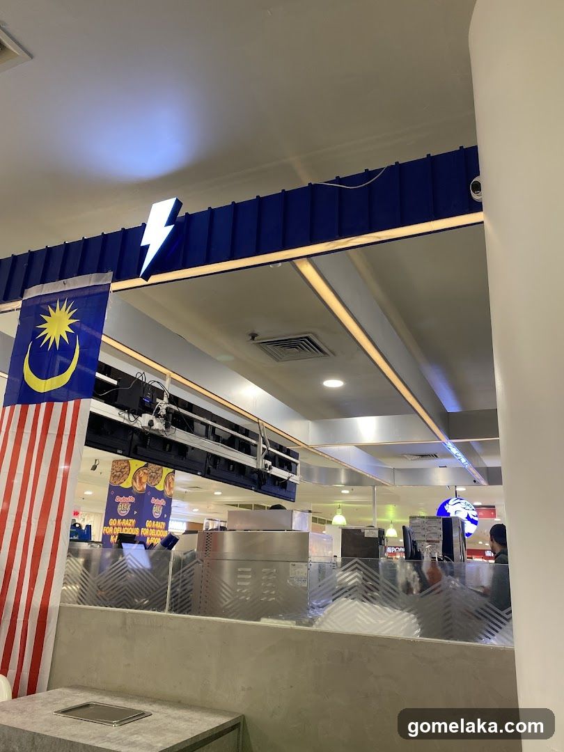 Interior View of Food Court