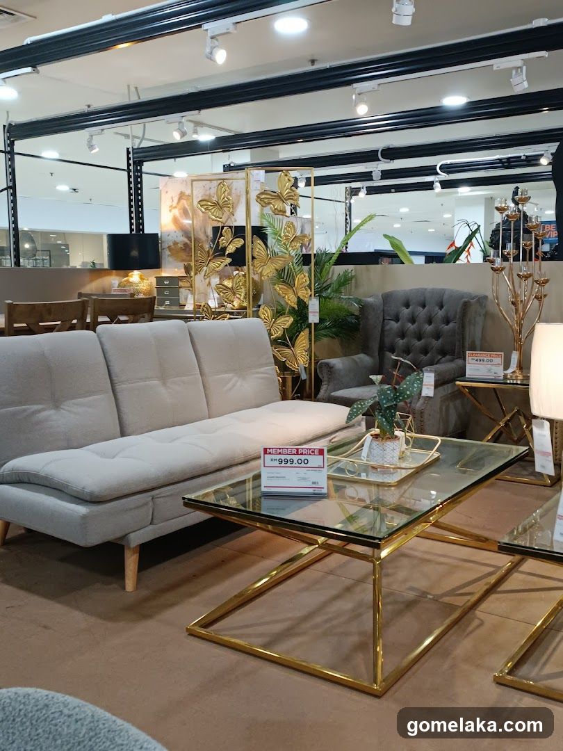 Interior furniture showroom