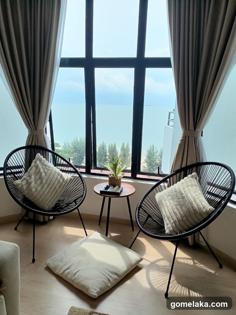 Interior View with Sea View