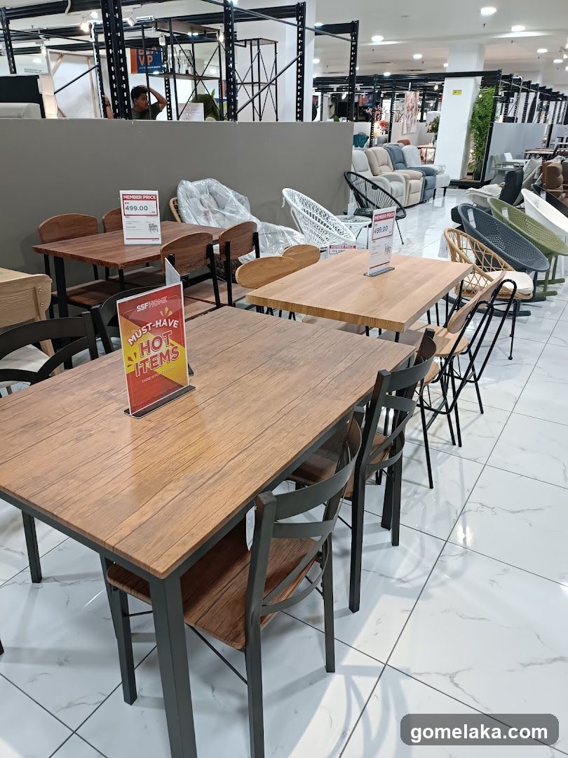 Interior furniture showroom
