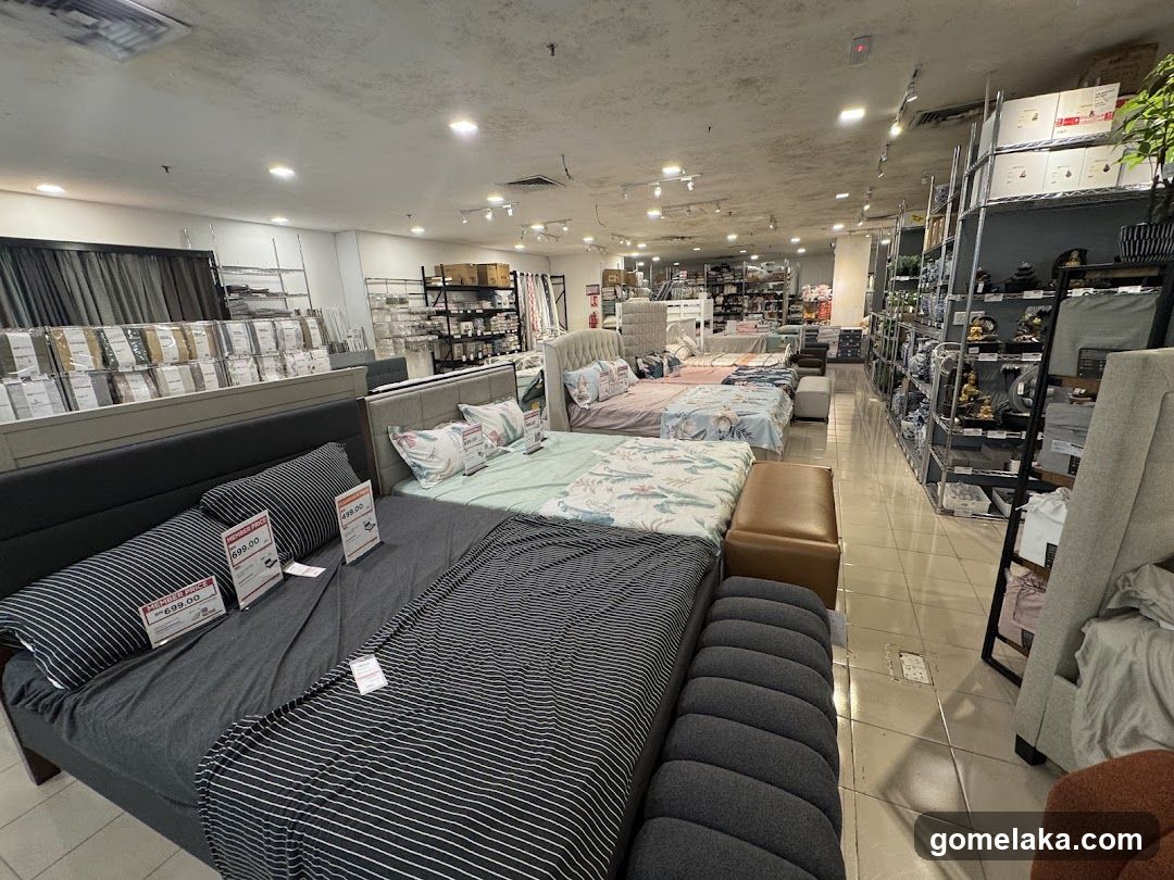 Bedding and Furniture Store Interior