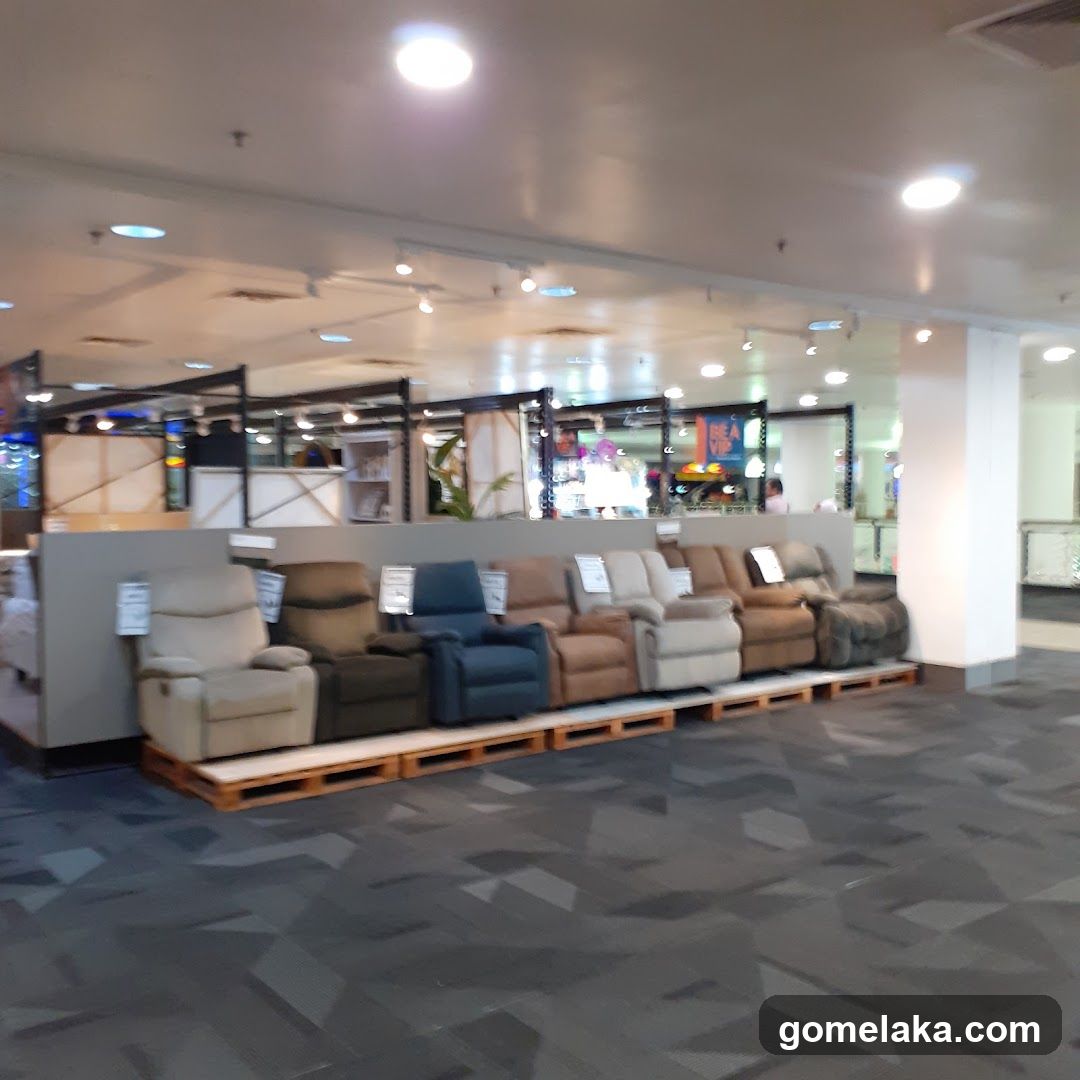 Interior furniture showroom
