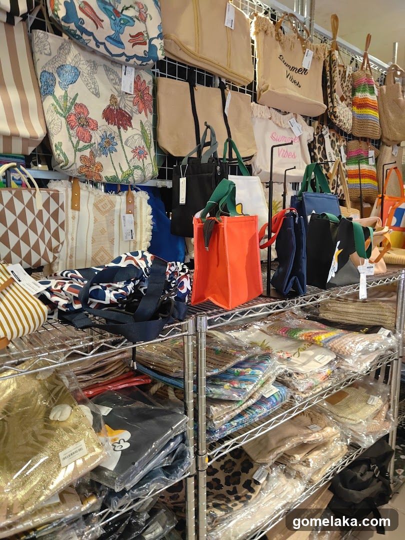 Interior of a retail store