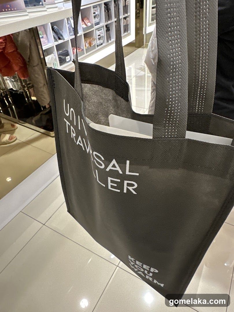 Shopping Bag in Store Interior