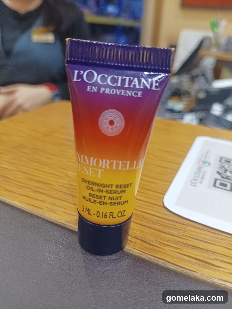 L'Occitane Product on Counter