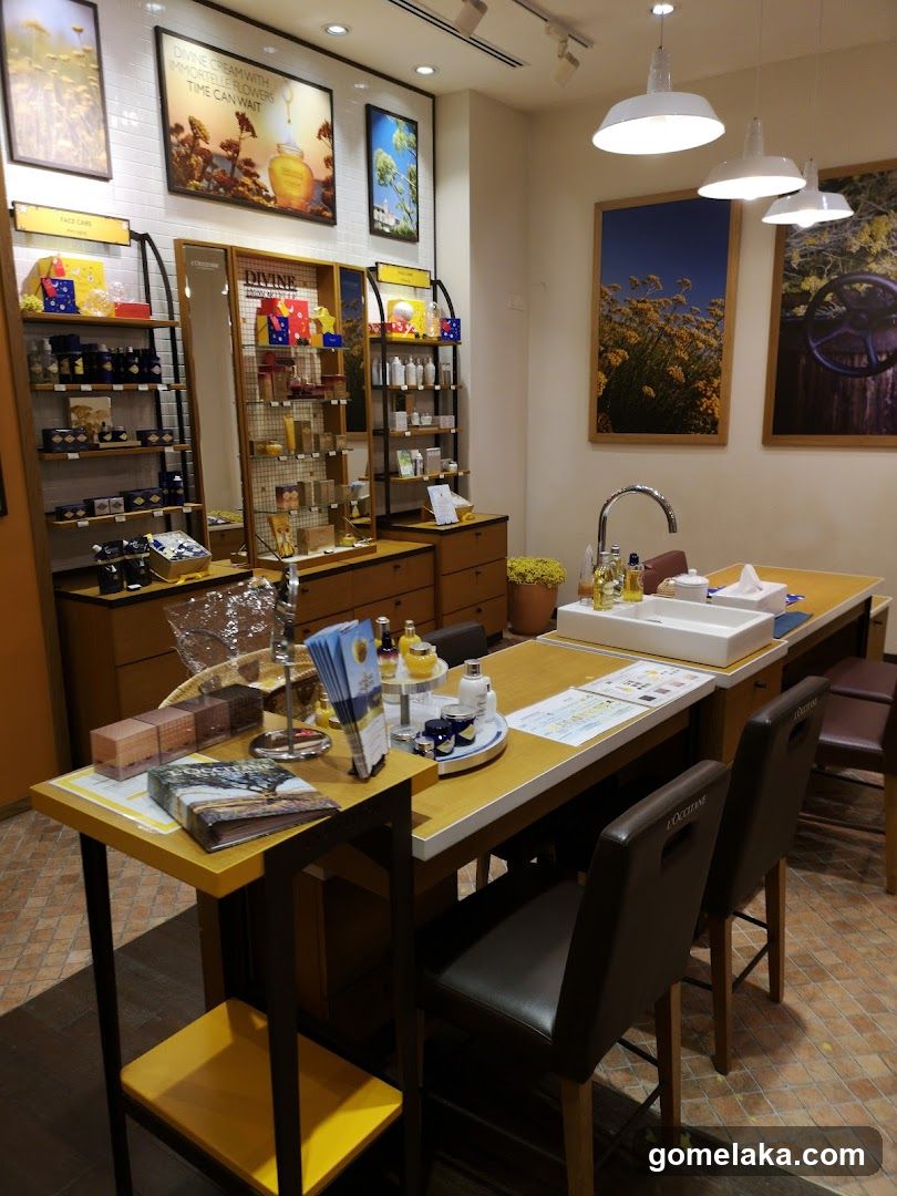 Interior of a retail store