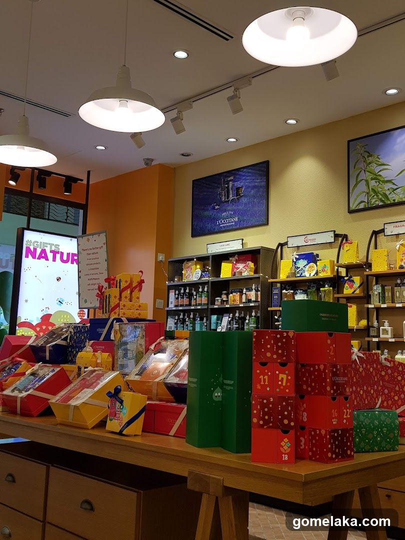 Interior of a retail store