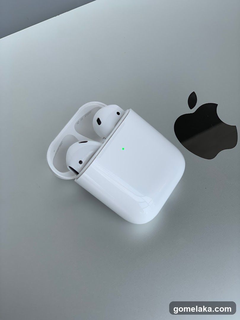 AirPods and Charging Case