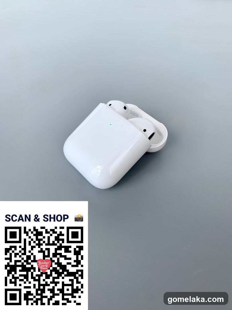 AirPods and QR Code Advertisement