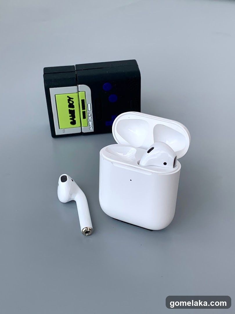 Wireless Earbuds and Game Boy Case