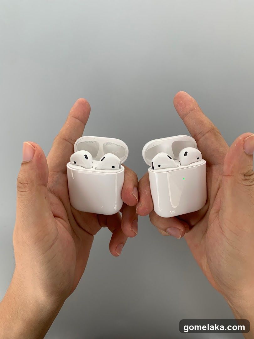 AirPods in Charging Cases