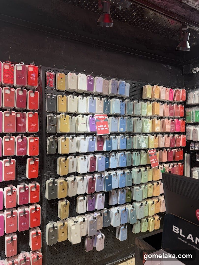 Phone Case Store Interior