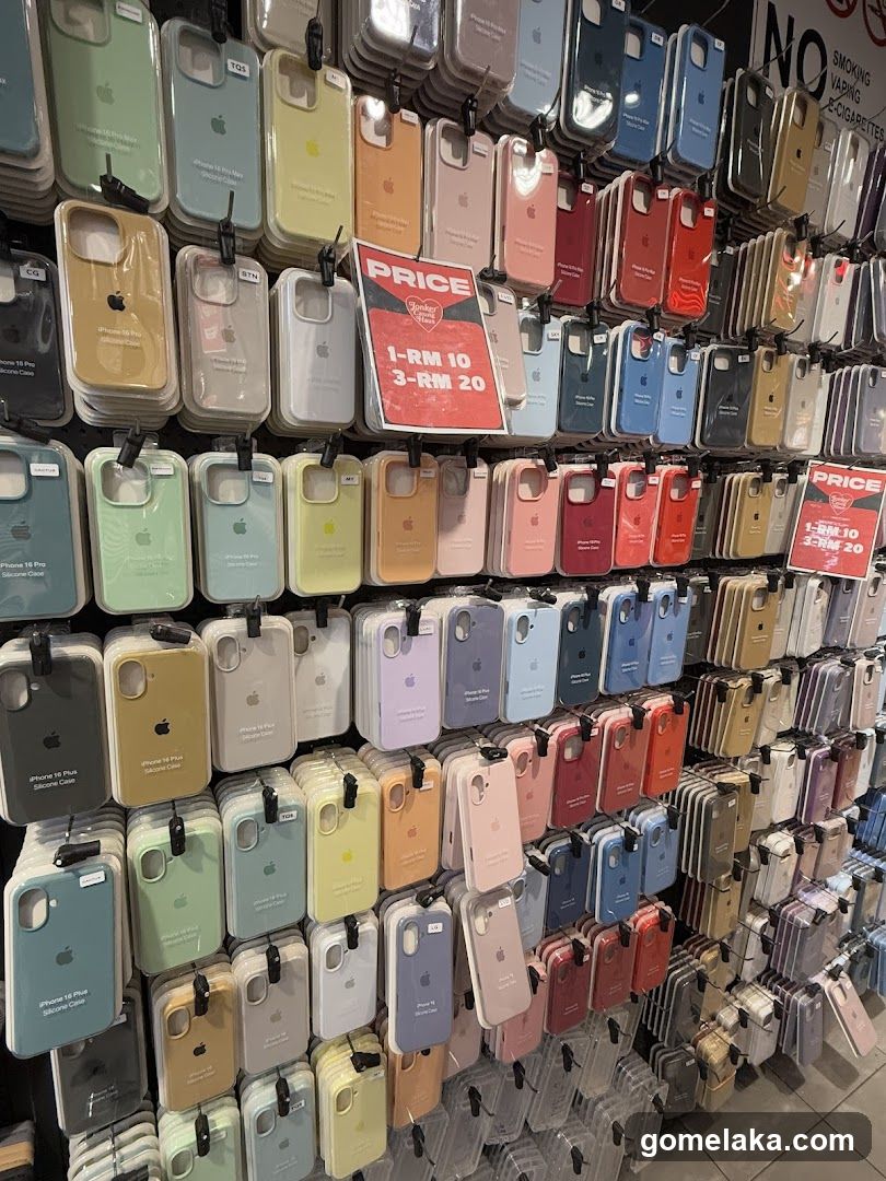 Phone Case Store Interior