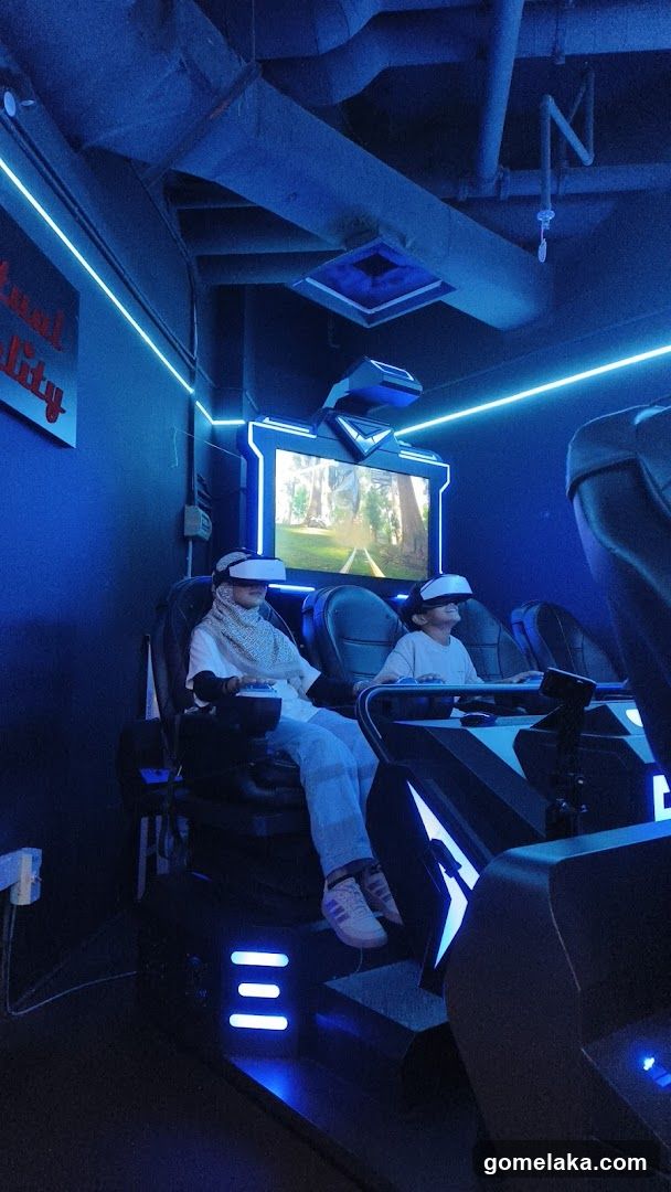 VR Gaming Booth Interior