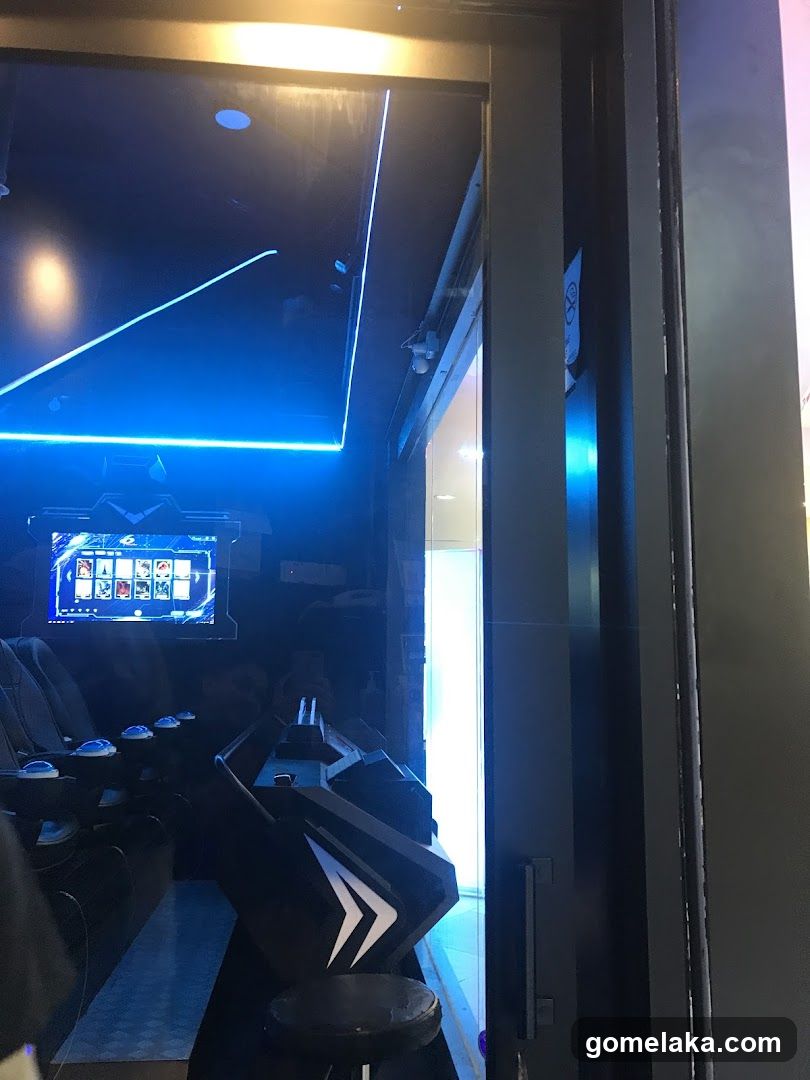 Interior View of Gaming Room