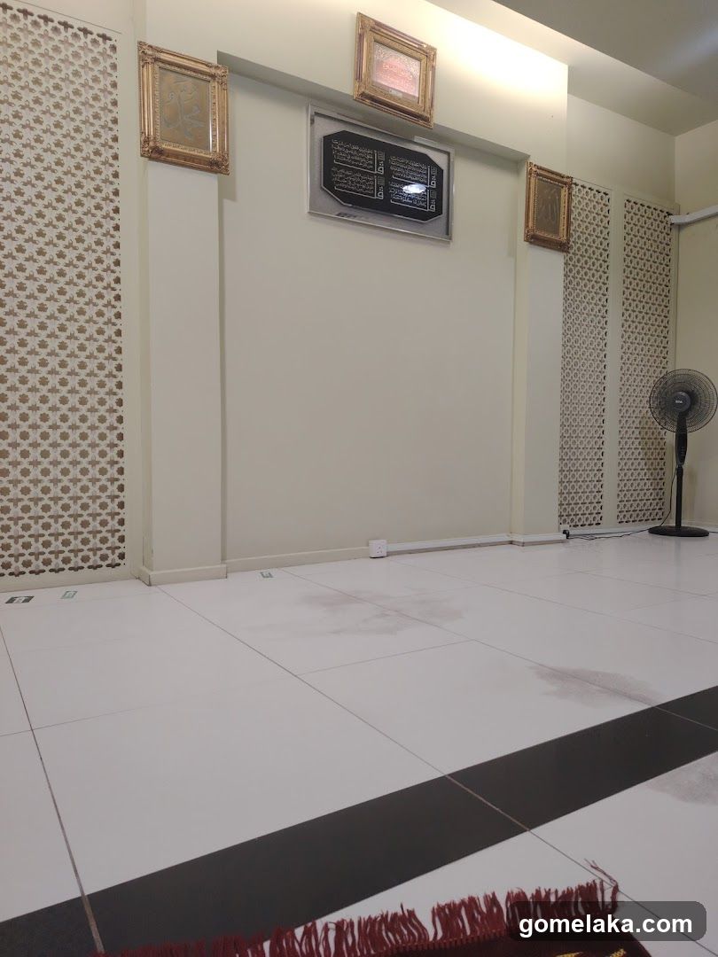 Interior of a mosque