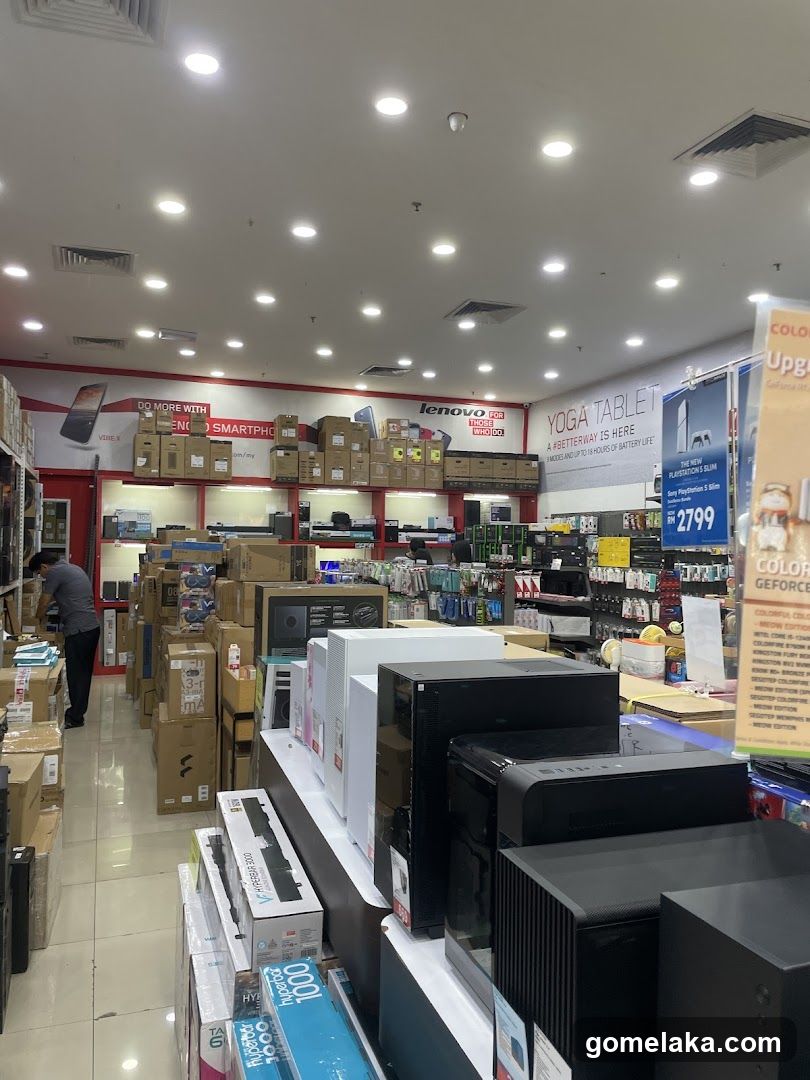 Electronics Store Interior