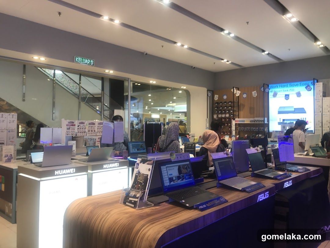 Electronics Store Interior