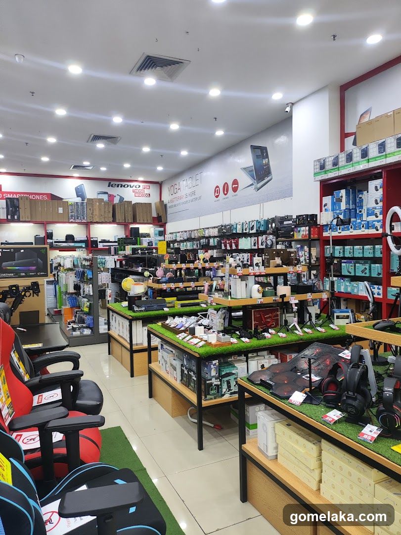 Electronics Store Interior