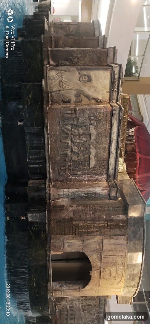 Interior Display of Historical Monument