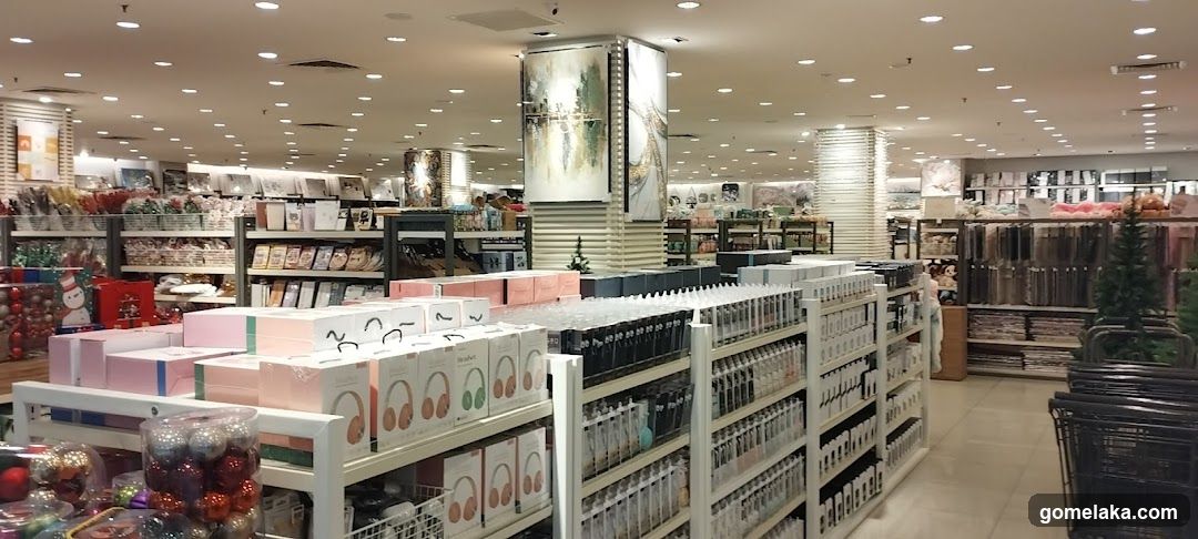 Interior of a retail store