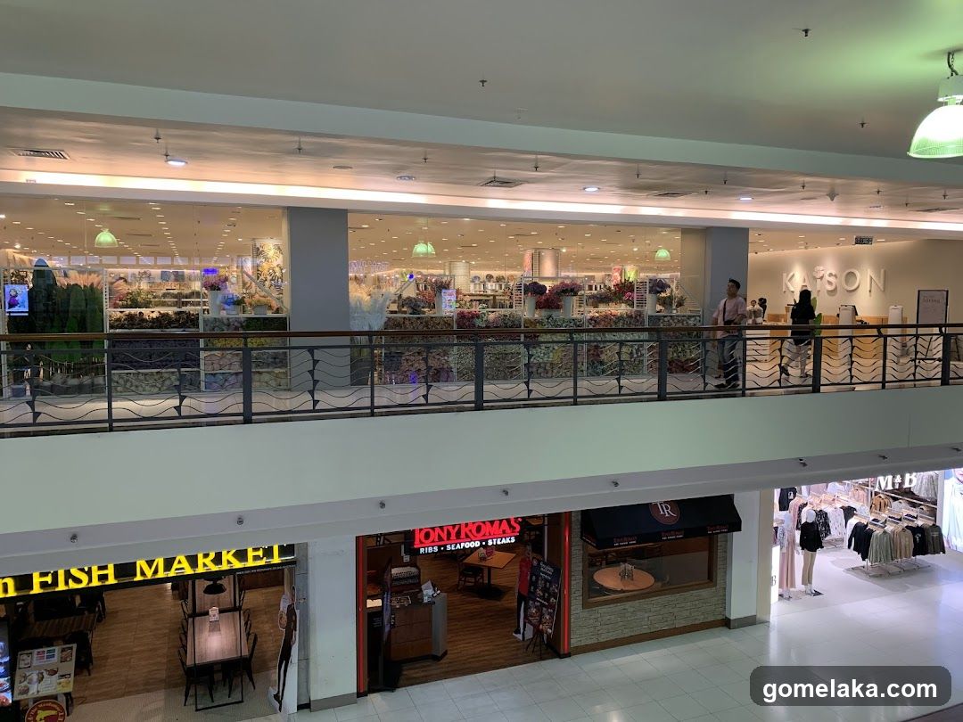 Shopping Mall Interior View