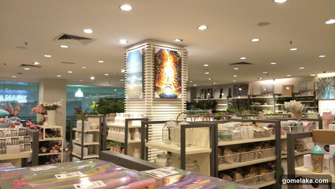Interior of a retail store
