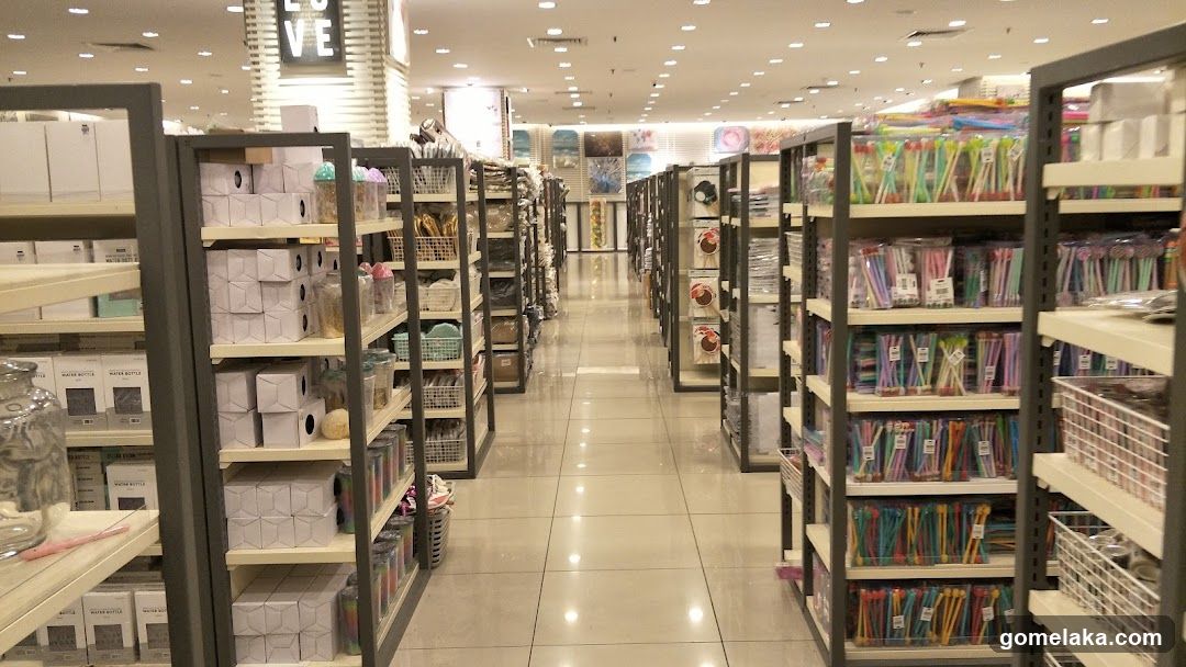 Interior of a retail store