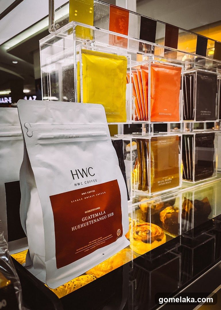 HWC Coffee Product Display