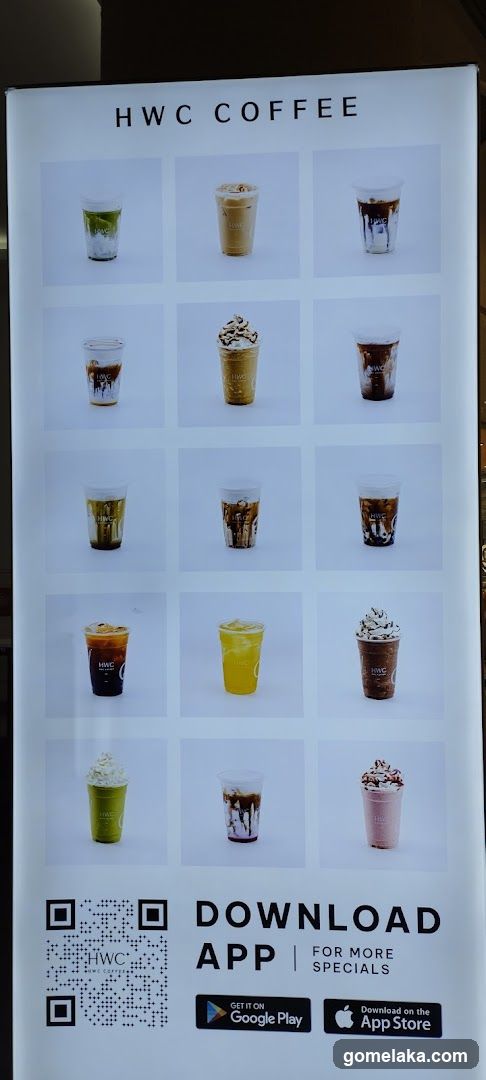 HWC Coffee Advertisement Board